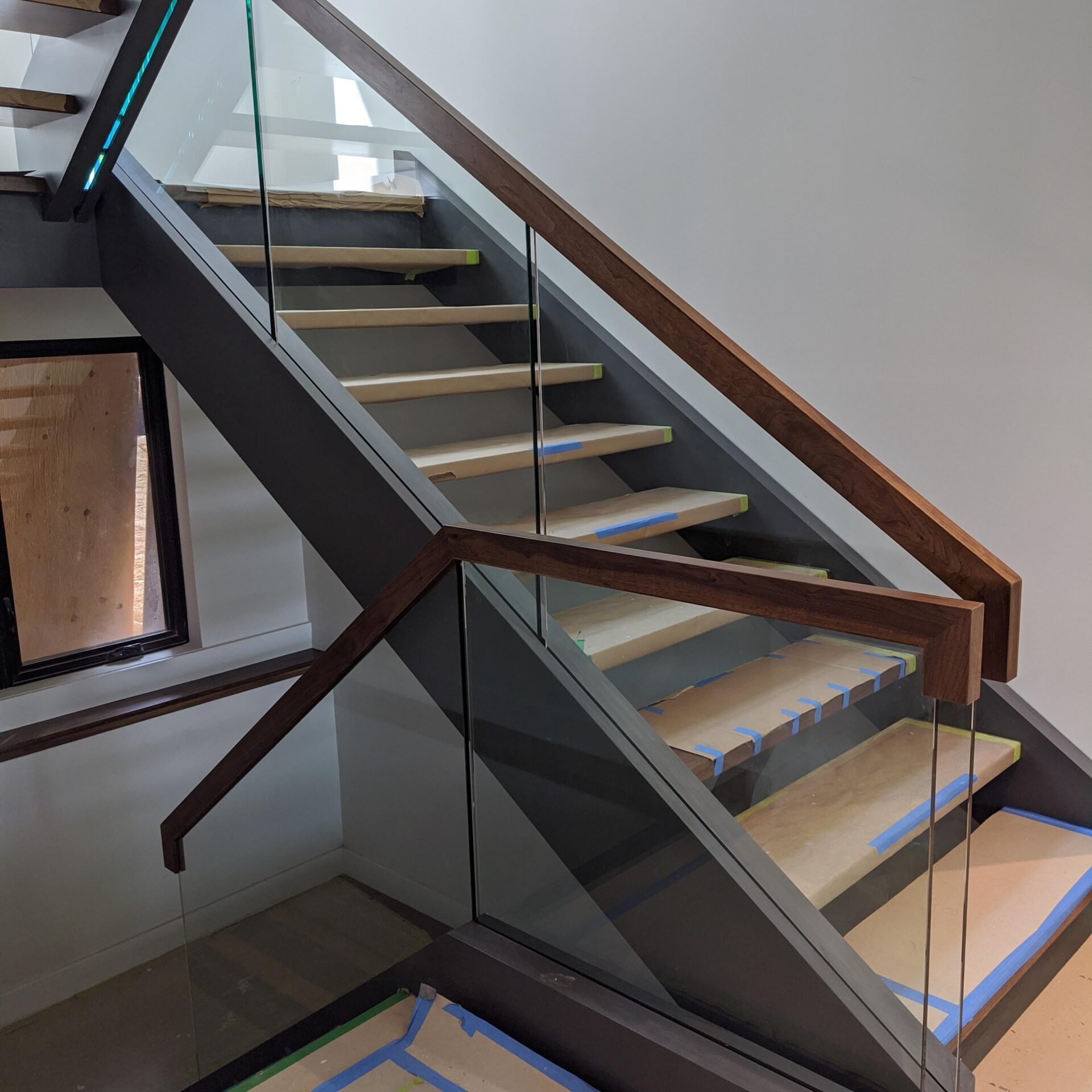 Ravens interior railing