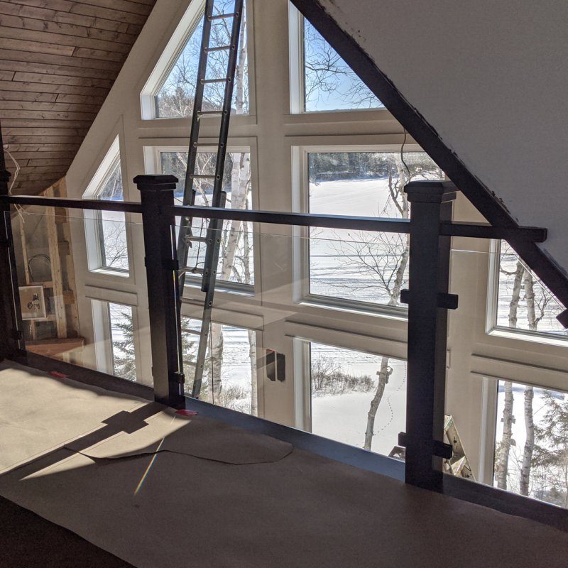 TopBrownGlassRailing