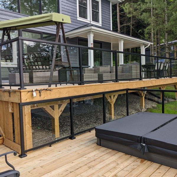 aluminum railing